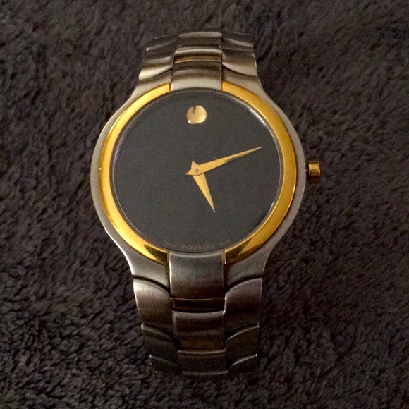 Movado Other - MOVADO men’s 2 tone watch gold SS 81G11894 48589-8